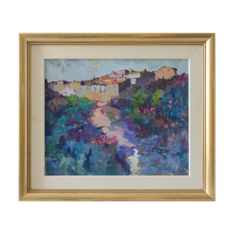 Three Framed Colourist Oils - Various Artists