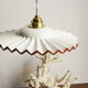 Ceiling lamp, light show shape in vintage ceramic