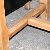 Waxed concrete top table
