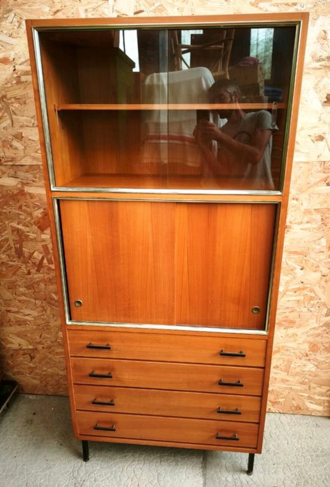 Meuble de rangement scandinave style Pierre Gariche