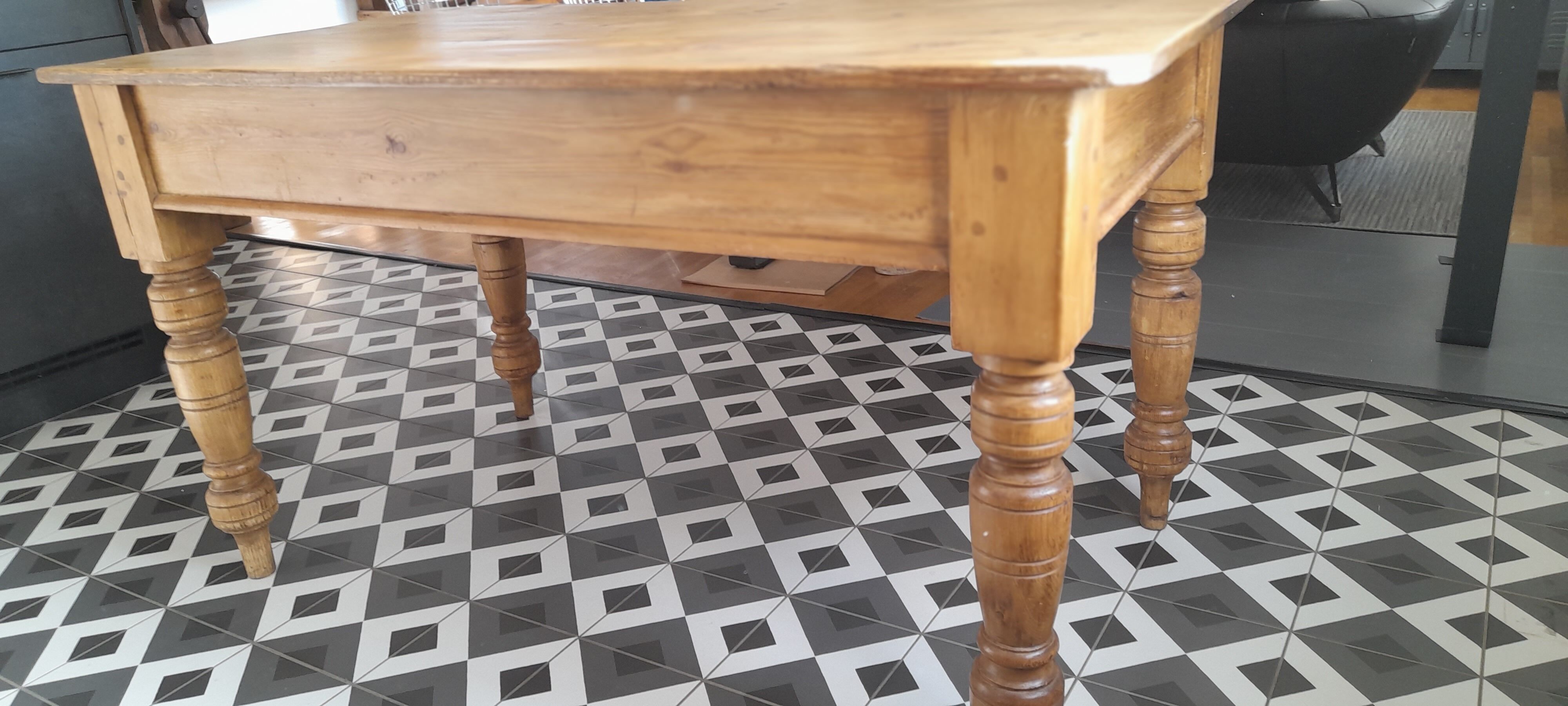 Old English farmhouse table