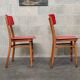 Pair of chairs TON (Thonet) red