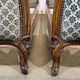 Pair of Louis XV style beech beds from the 1950s.