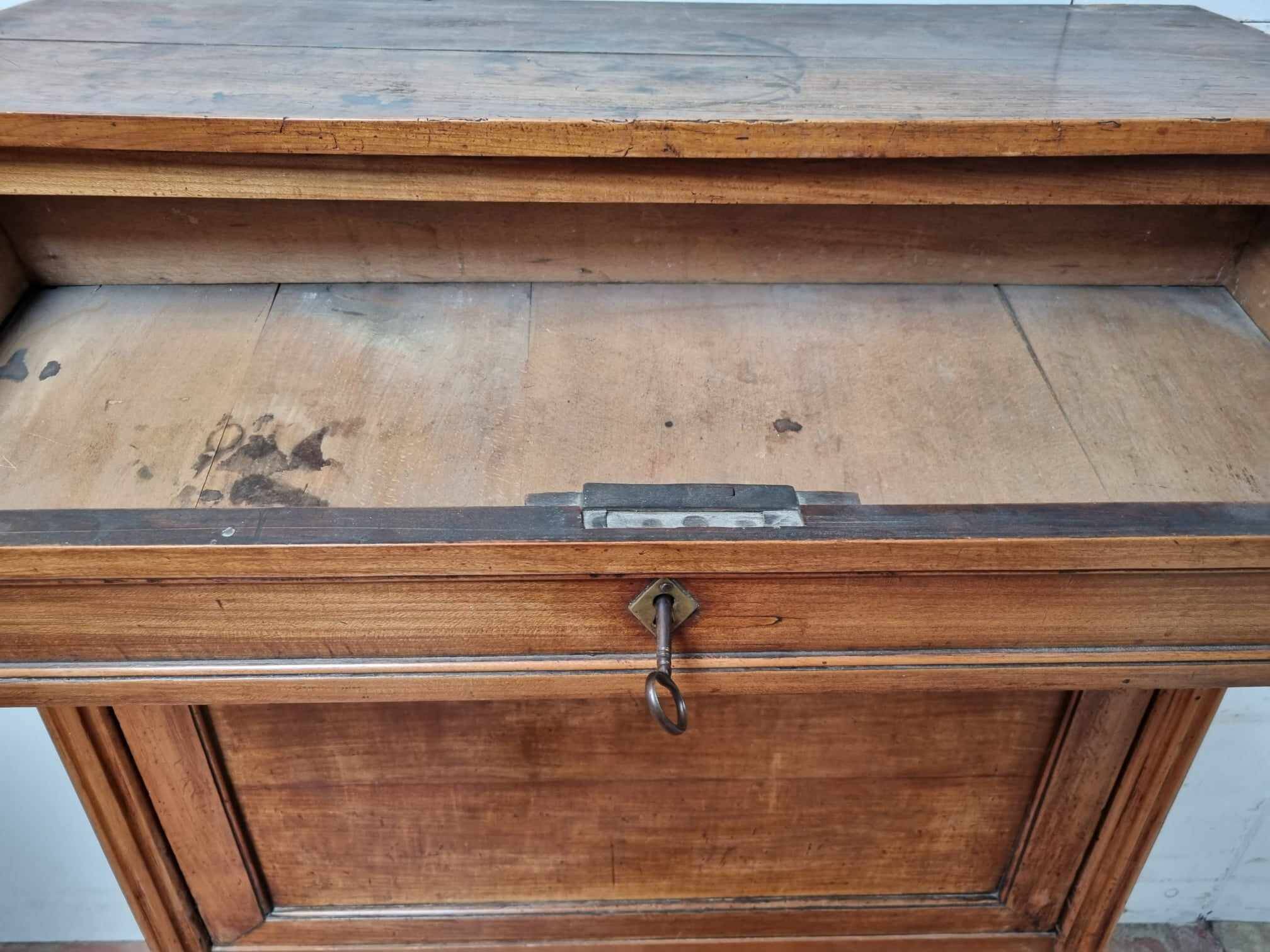 Cherry wood secretary