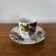 Porcelain Coffee Cup Bill Goldsmith Limoges "Victoria"