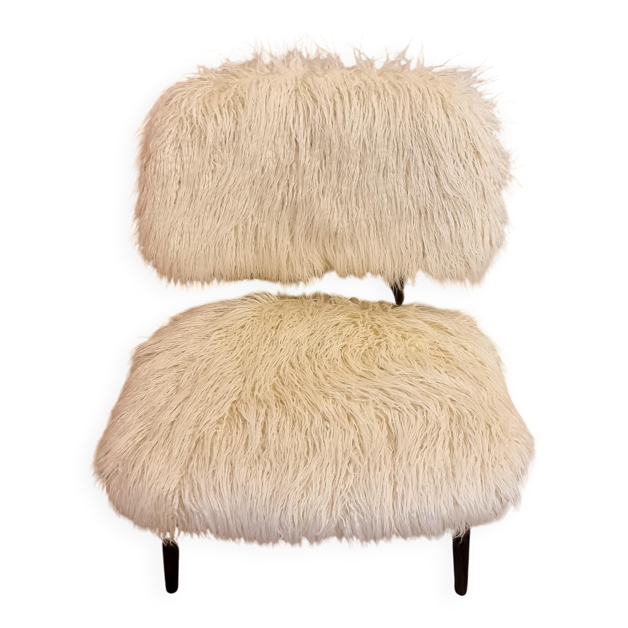 Pair of modern classic Swedish chairs "Teve", Pierre Frey fabric, Alf Svensson