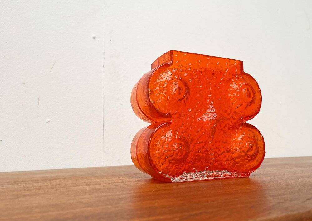 Mid-century Nebula glass vase by Nanny Still for Riihimäki Lasi, 1960s