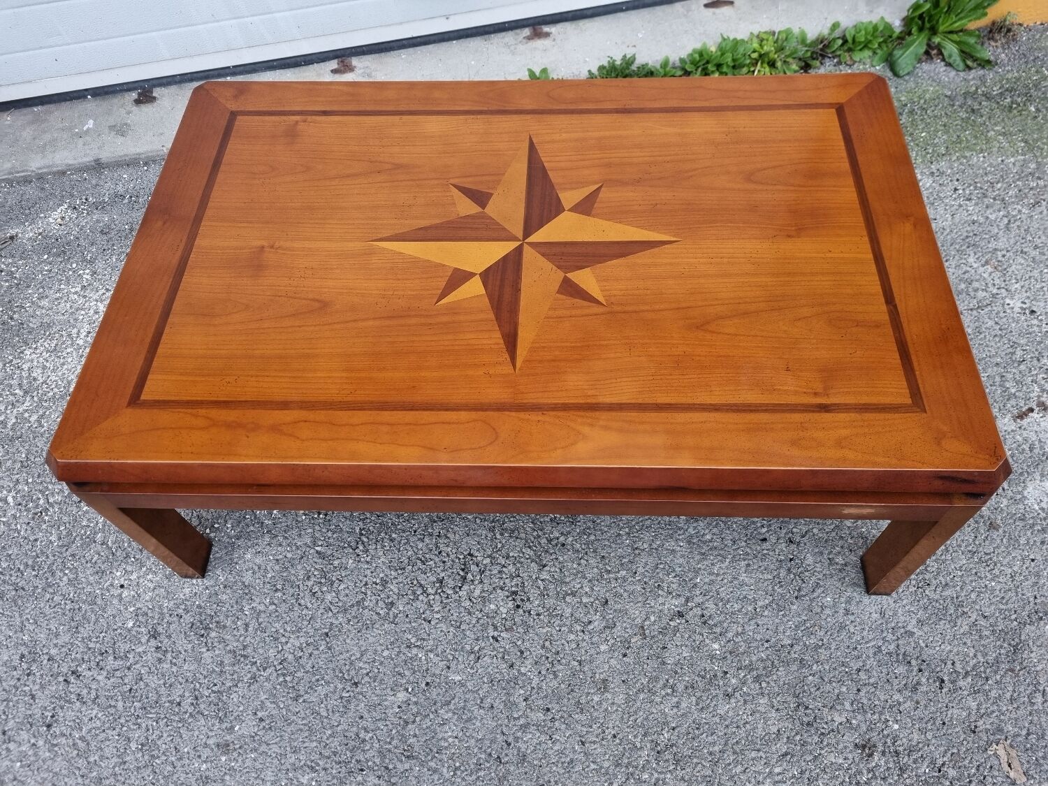 Marine boat coffee table