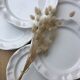 White plates