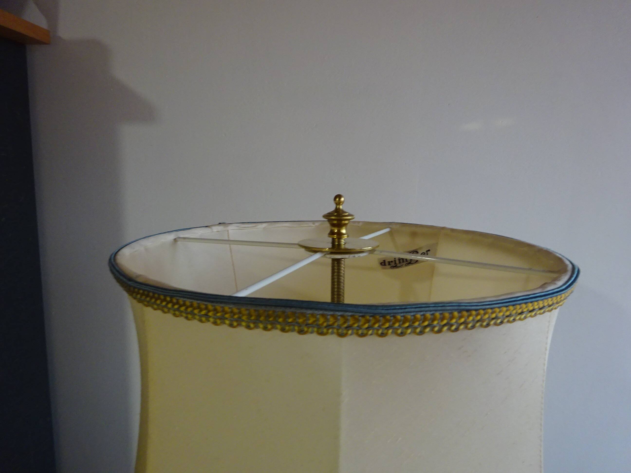 Grande lampe de salon Louis Drimmer