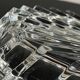 CENDRIER Cristal VINTAGE Forme Coquillage