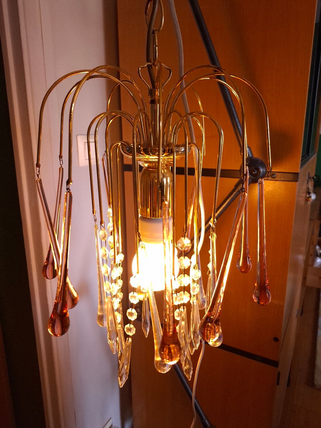 Vintage Murano drop chandelier