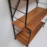 Bibliotheque string sur pieds années 50