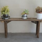 Authentic farm bench