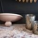 3 Kostka enamelled ceramic wall lights