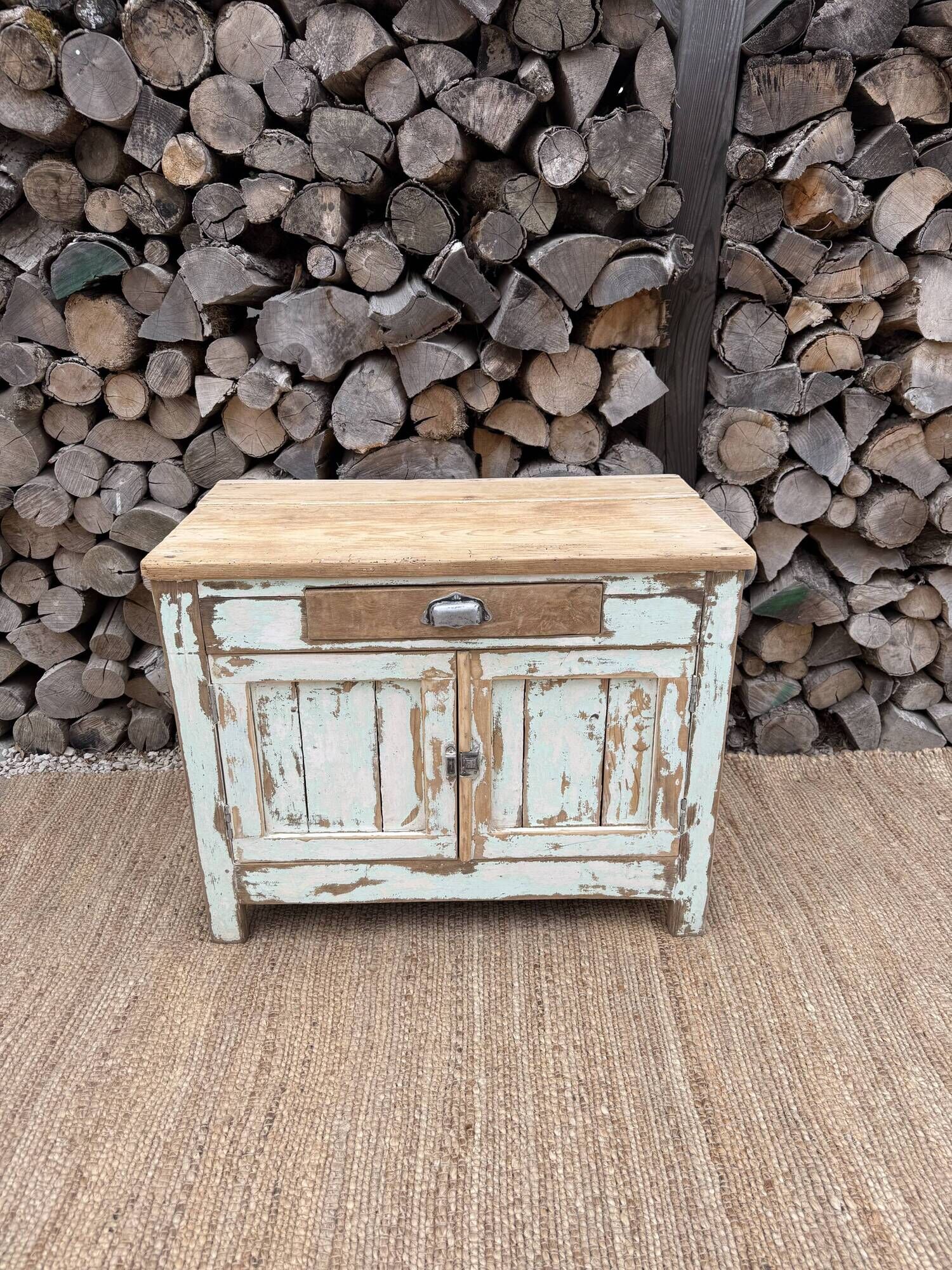 Meuble rangement vintage/ Meuble métier