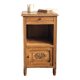 Wooden bedside table in Art Deco style
