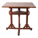 Scandinavian Art Deco Pine Table, Early 20th Century, Denmark