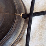 Pied de lampe en bois H56