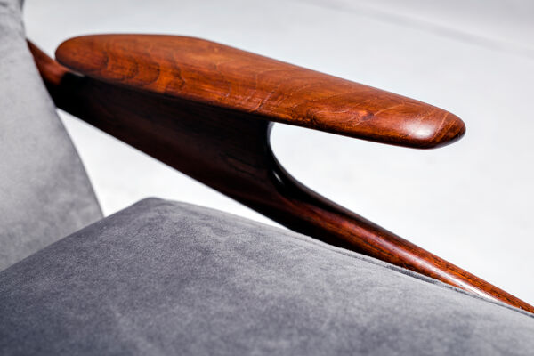 Fauteuil danois du milieu du siècle