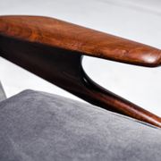 Fauteuil danois du milieu du siècle