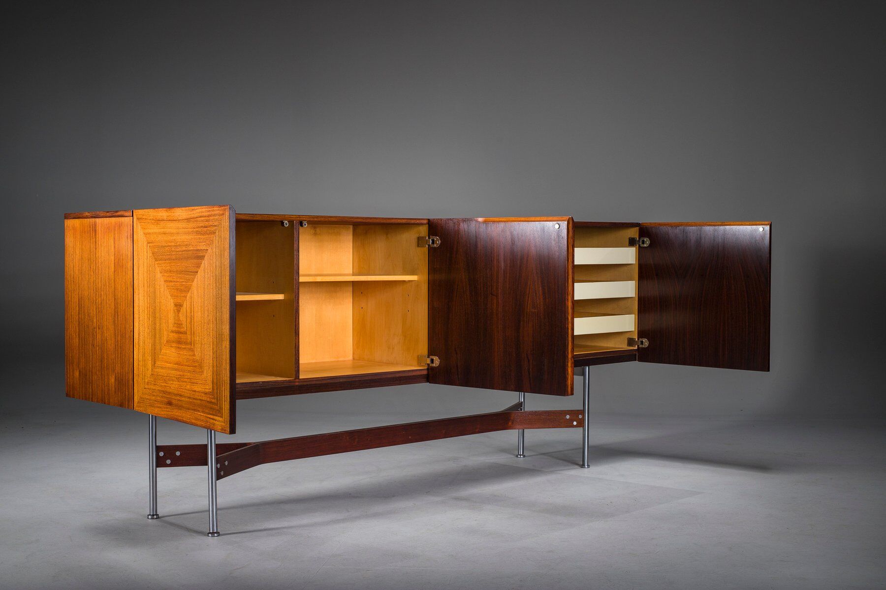 GLR-230 Rosewood Sideboard by Rudolf Bernd Glatzel, 1960s