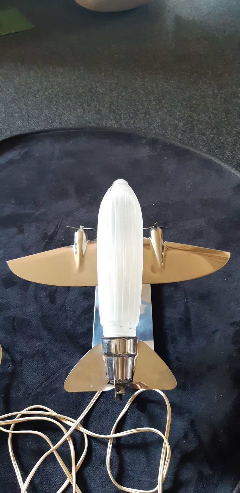CJT Lampe Avion Sound City Heroes TACHAN 1:16 - Jouet Sonore Multicolore