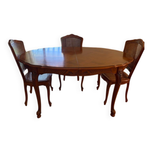 Table ovale style louis