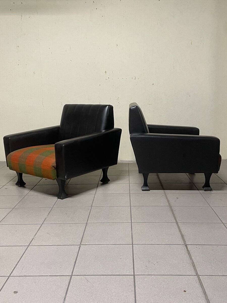 Armchairs, Italy, 1950s, set of 2