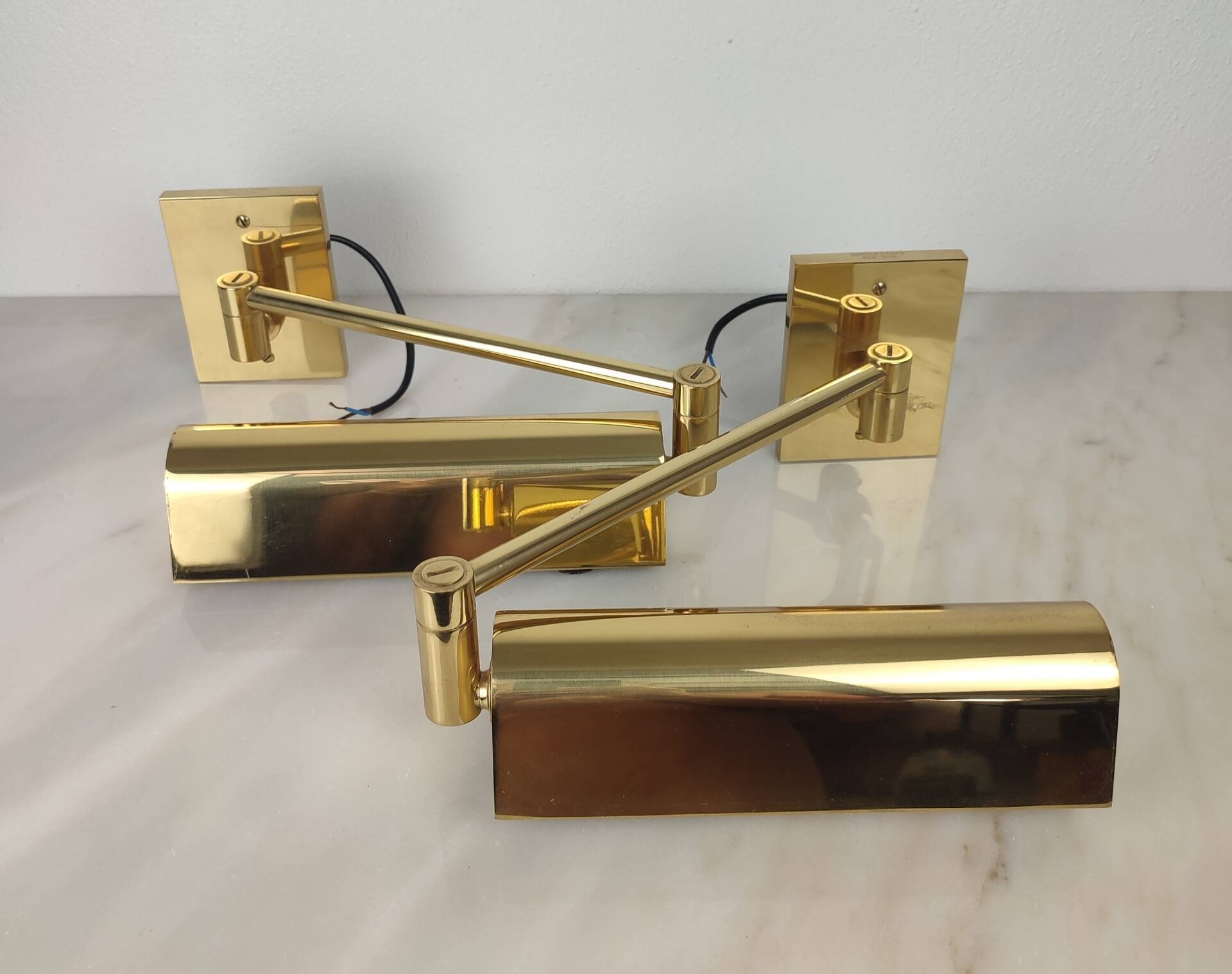 Pair of Hansen retractable scones Metalarte