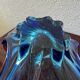 Blue crystal cup from the 60s