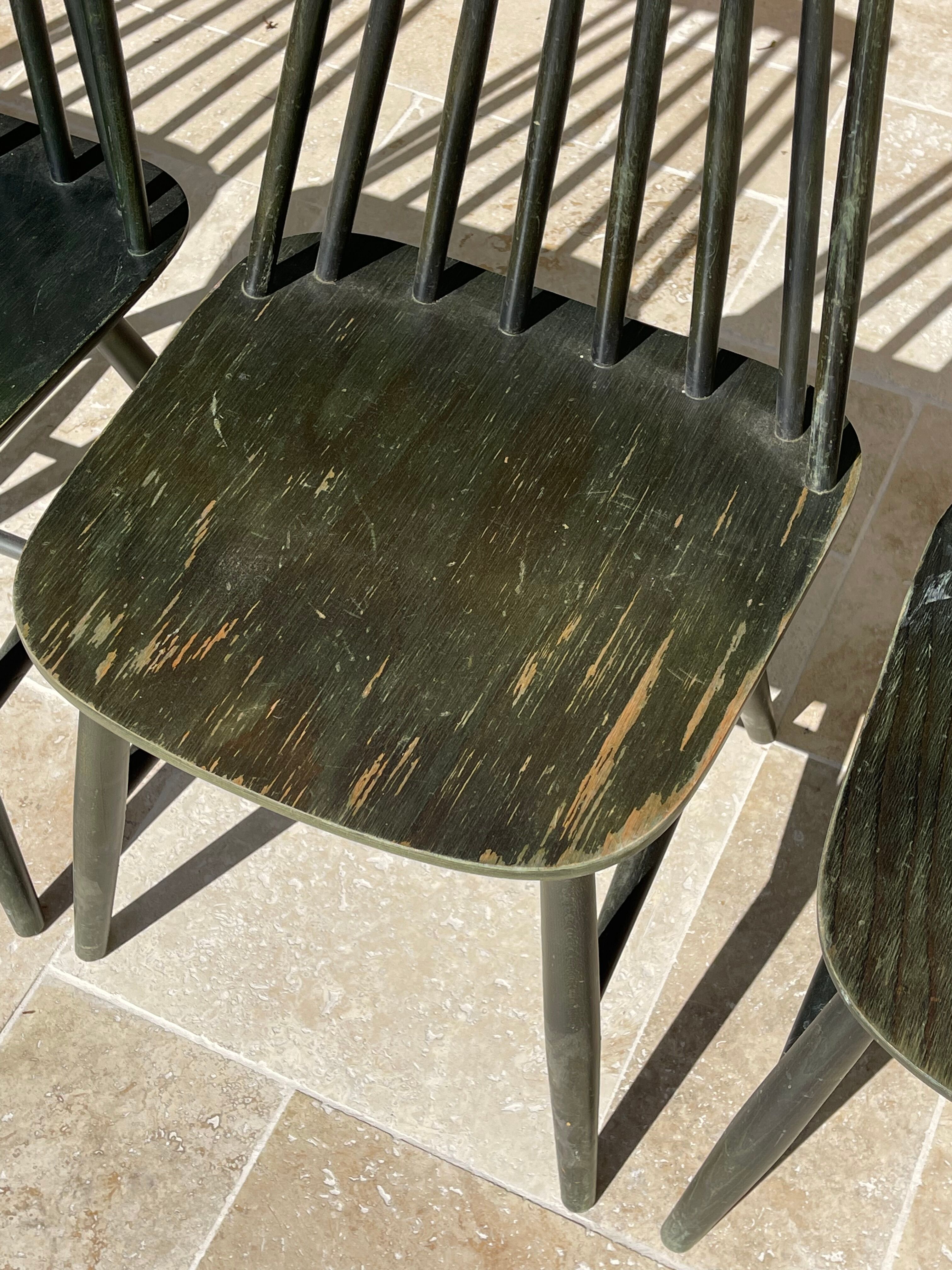 5 Ikea chairs circa 1960, Tellus model