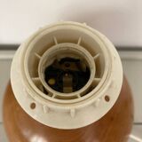 Solid wood ball lamp base