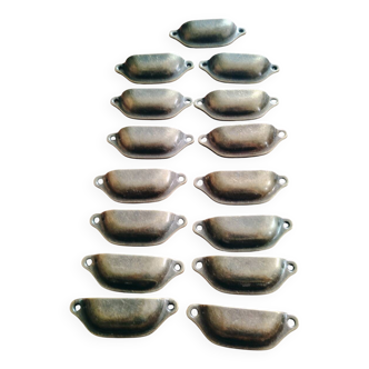 15 poignées coquille