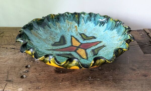 Coupe plat Yvon Roy Vallauris