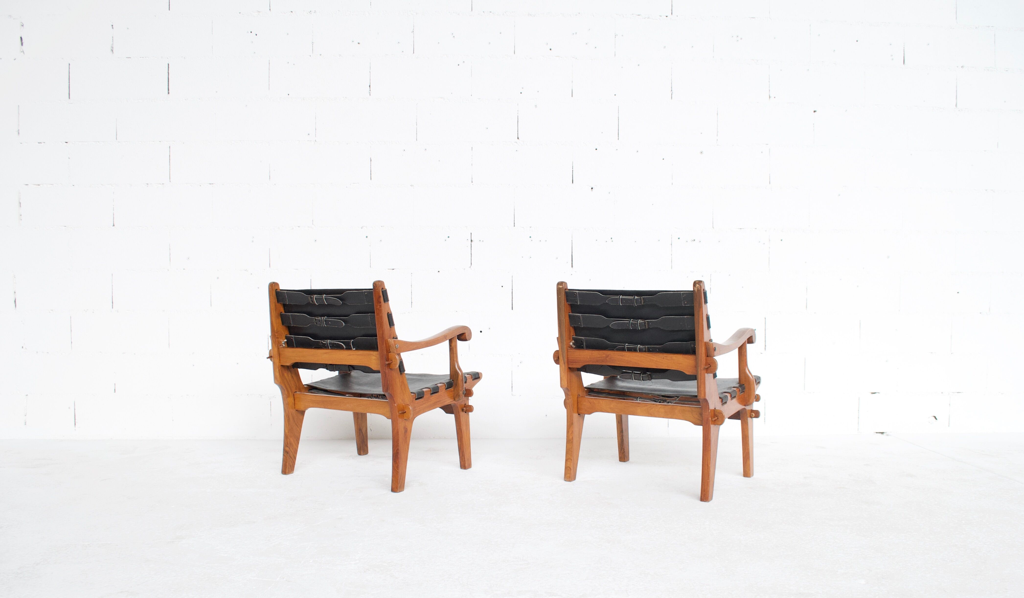 Pair of armchairs by Angel Pazmino circa 1960