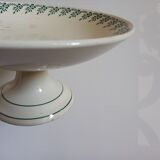 Compotier Terre de Fer "1212" H. Boulenger Choisy-le-Roi