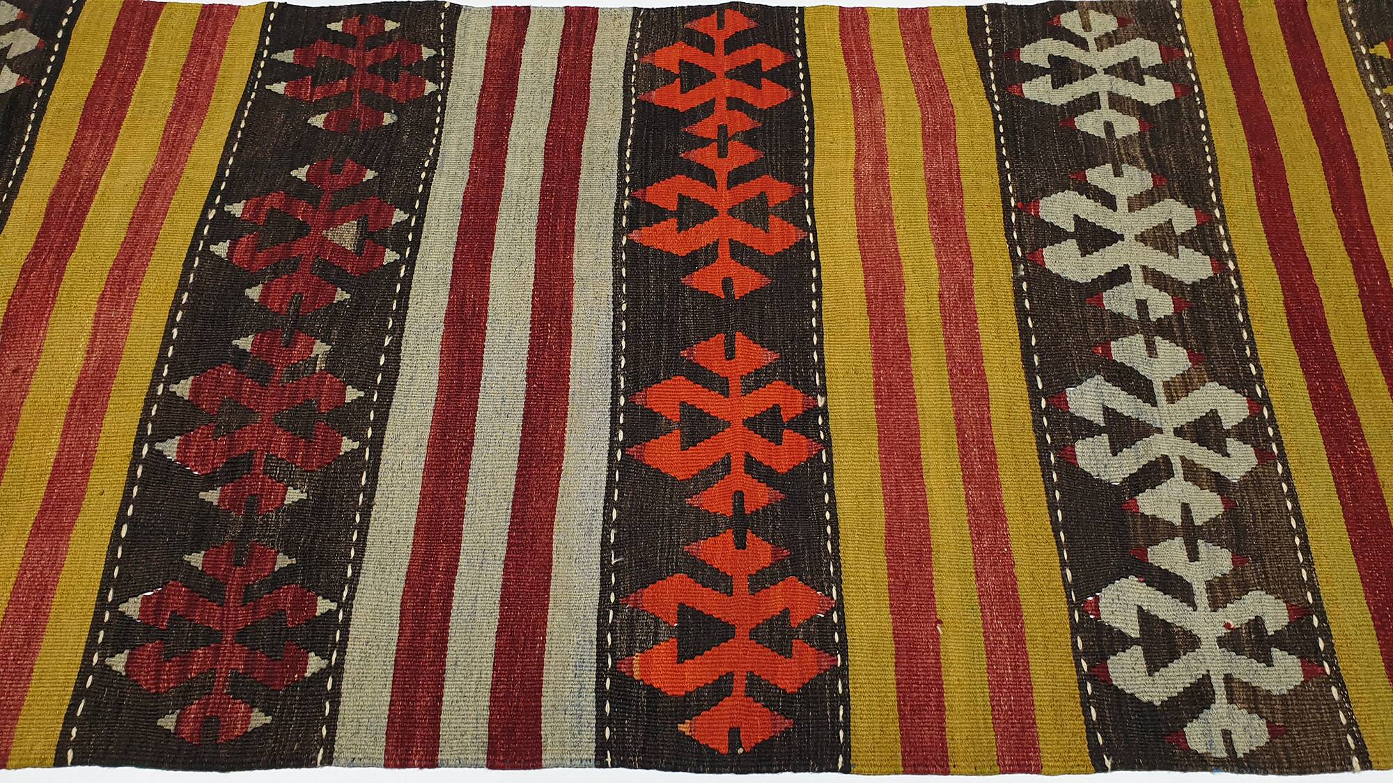 Turkish kilim rug, 324x0.87 cm, MYK-820