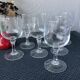 Crystal glasses chiseled on foot Vierzon