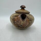 Pyrite stoneware teapot