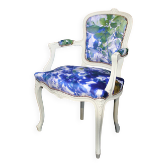 Louis XV Blue Armchair