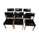 6 vintage scandinavian design chairs