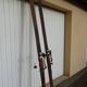 Ancienne paire de skis en bois l'Alpestre