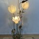 Lampadaire fleurs de lotus