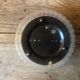 Cast glass ceiling lamp