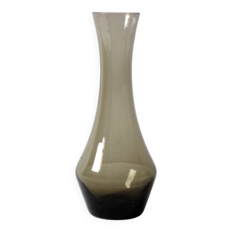 Small Vintage Swedish Art Glass Vase / Elme Glasbruk / Sweden / 1980s