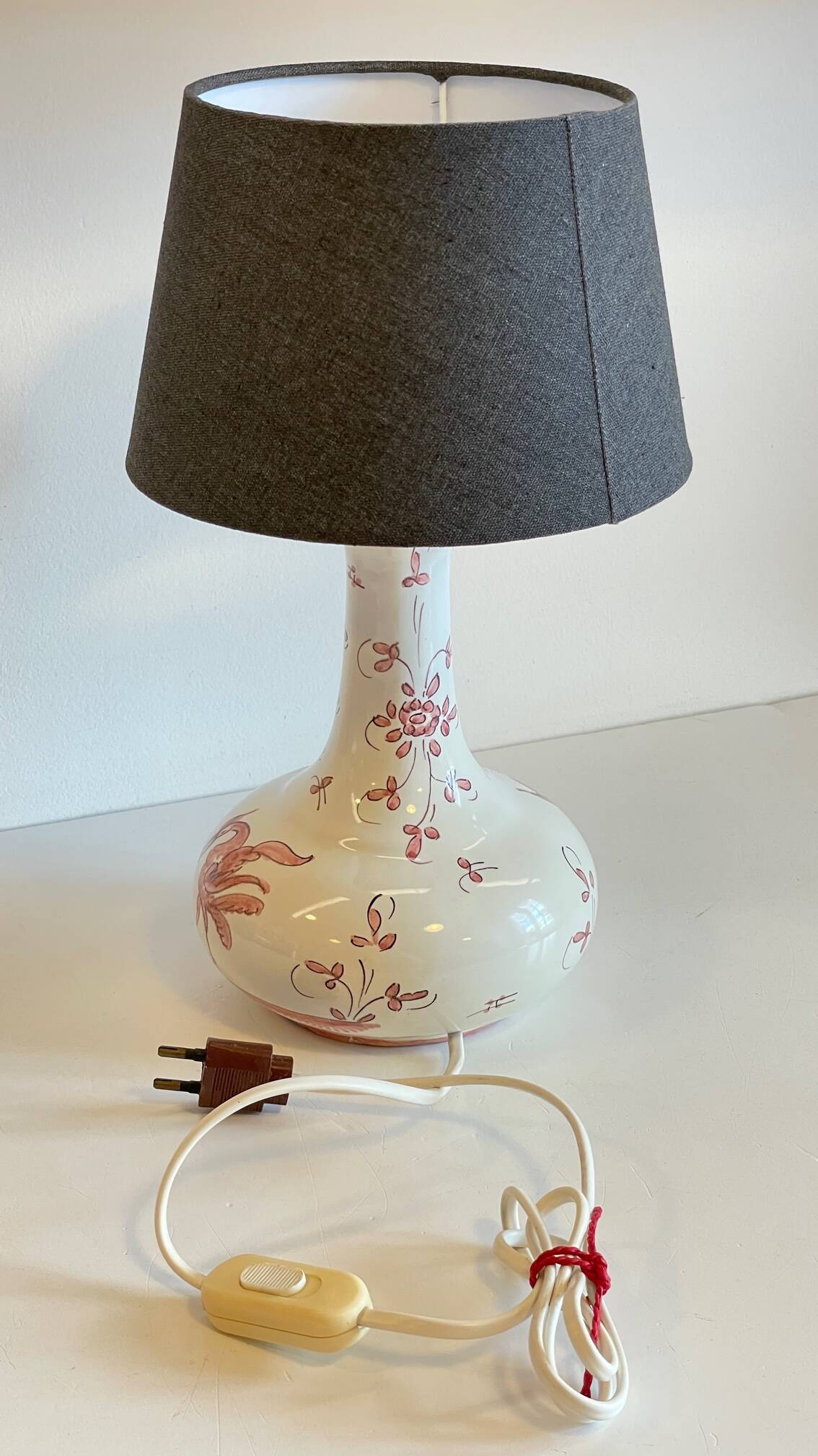 LAMP Faïencerie du MATET France Vintage