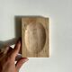 Travertine soap dish / pocket emptier, Italy 1970