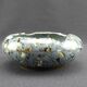 Gerbino, Vallauris, blue ashtray in mosaic earth