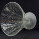 Antique Baccarat Etched Baroque & Mascaron Large Vase